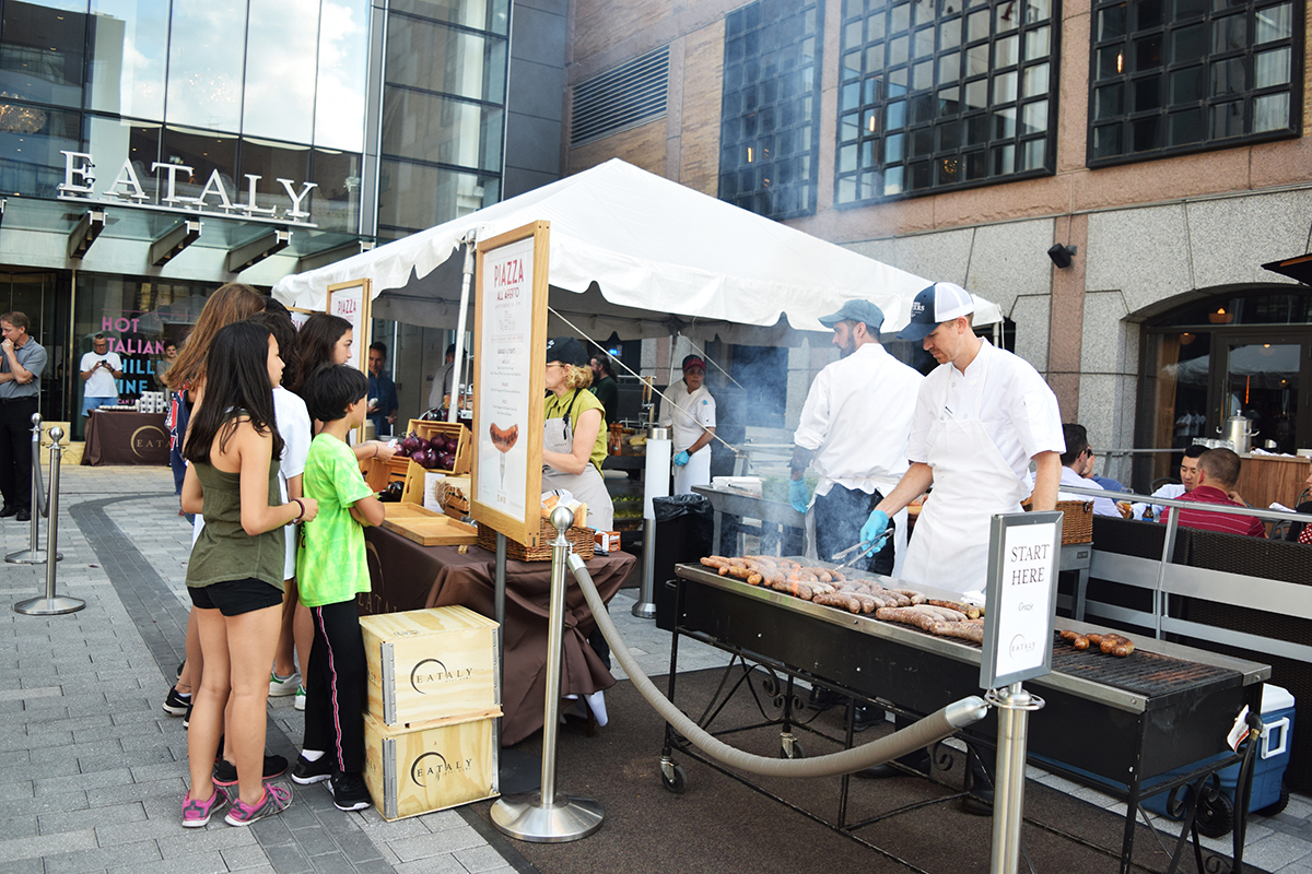 Eataly Boston's Piazza all’Aperto continues every Thursday through September