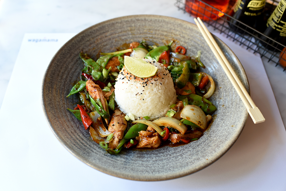 Firecracker curry at Wagamama