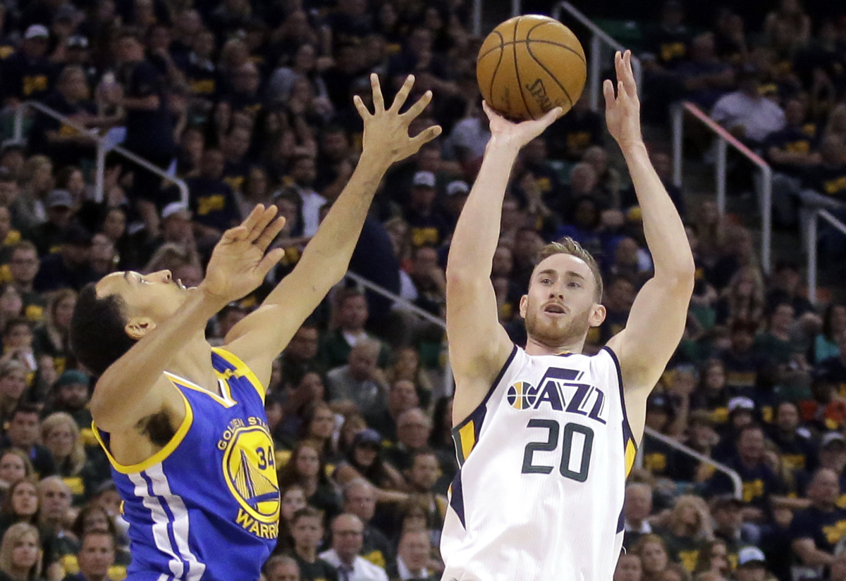 Gordon Hayward Utah Jazz Boston Celtics