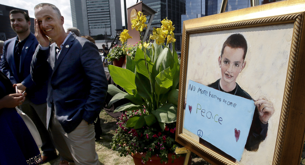 Martin Richard's Dad Has a Message of Hope at Park Groundbreaking