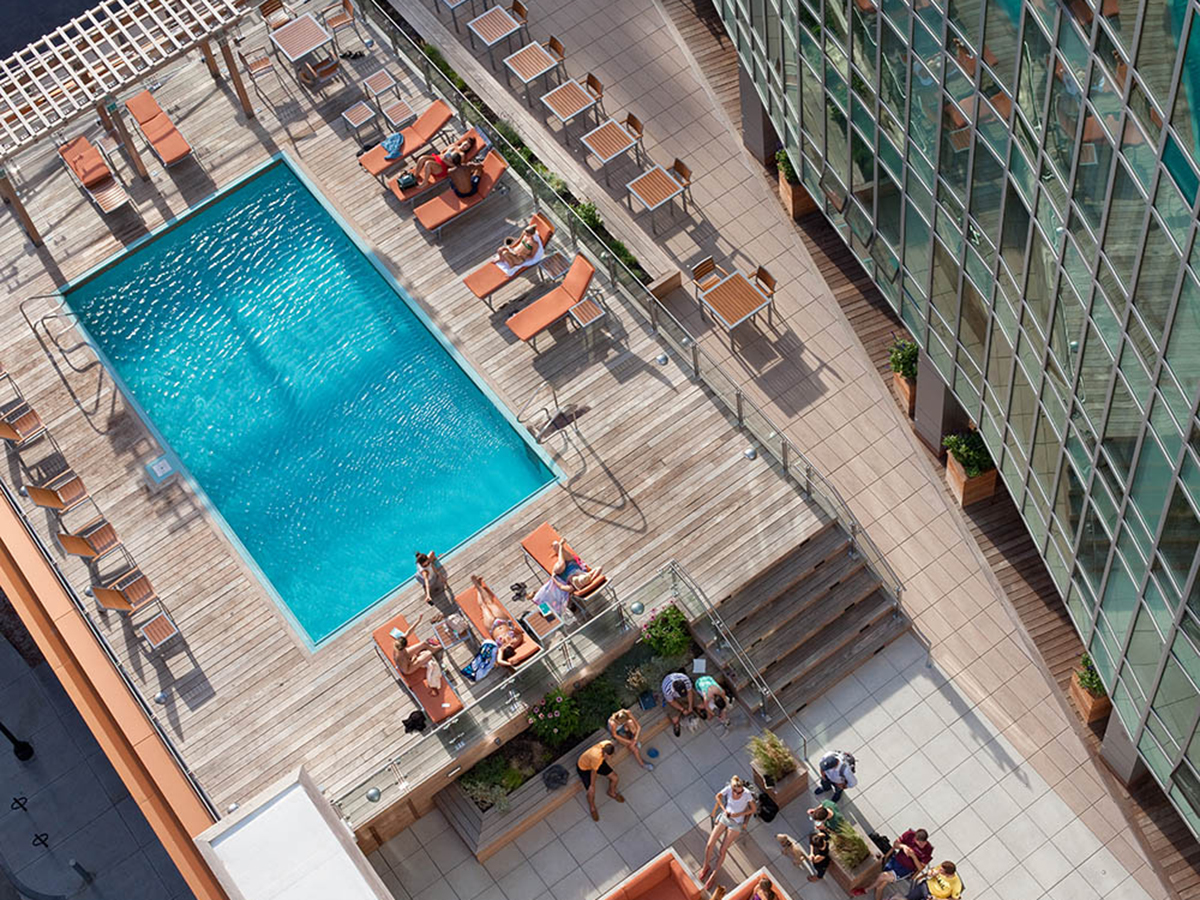Seven Residential Buildings In Boston With Incredible Pools