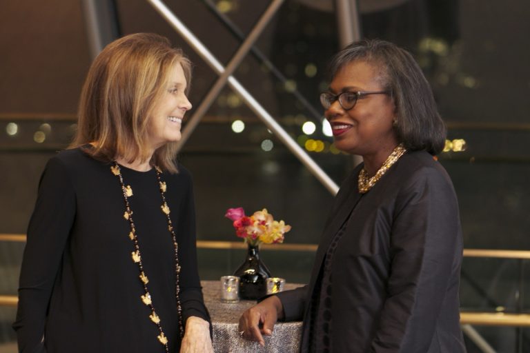 Gloria Steinem Honored With Award By The Victim Rights Law Center