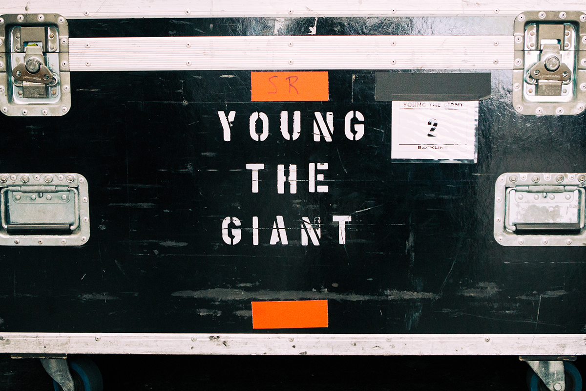 young the giant boston backstage
