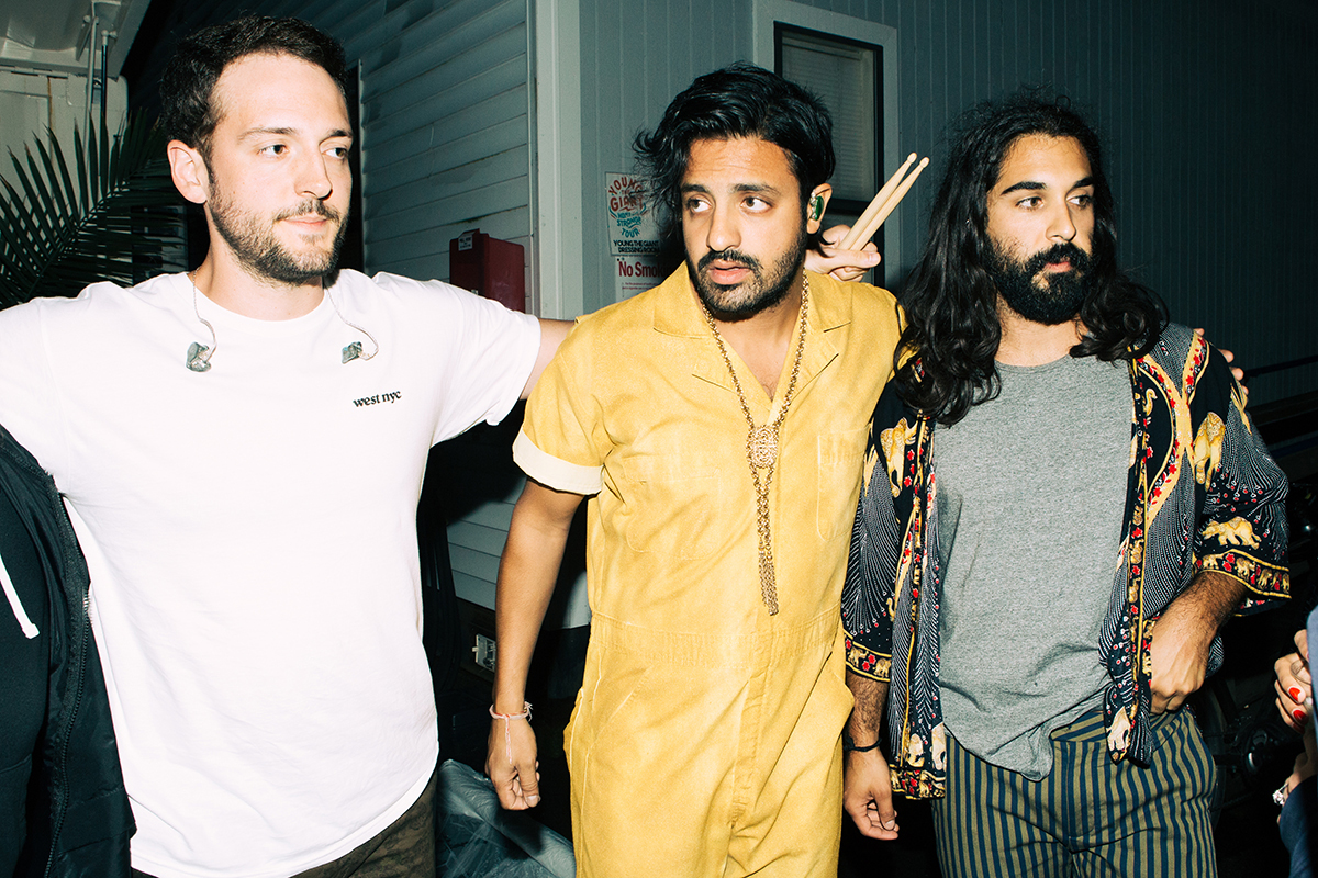 young the giant boston backstage
