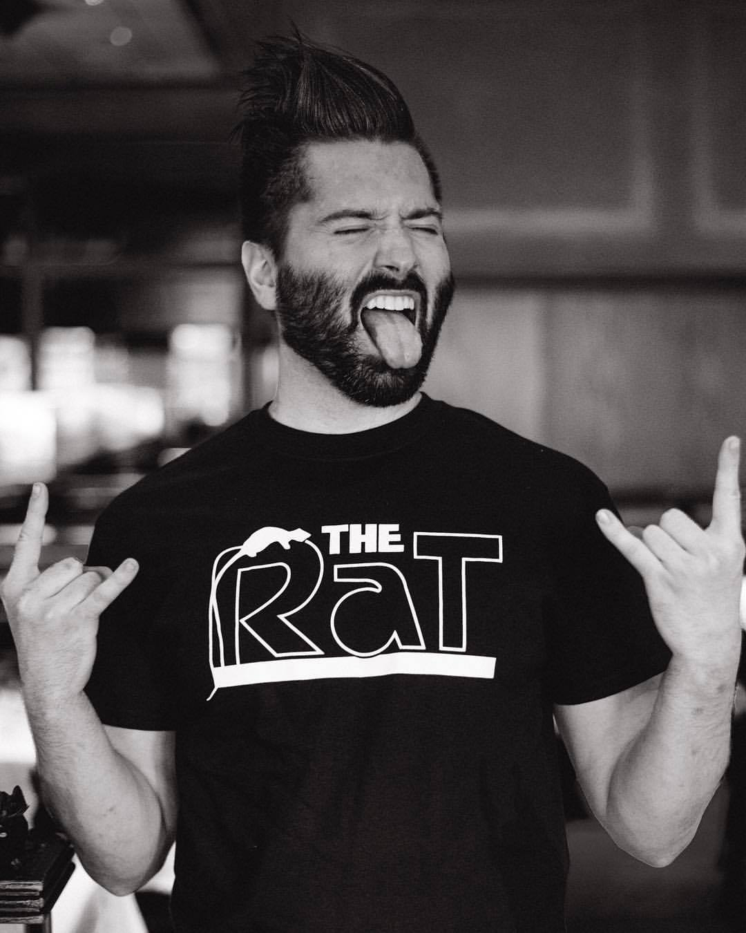 Eastern Standard's Scott Archer rocking the custom, limited edition the Rat T-shirt