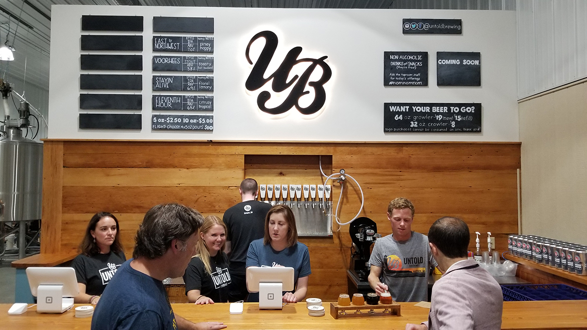 Untold Brewing scituate brewery open