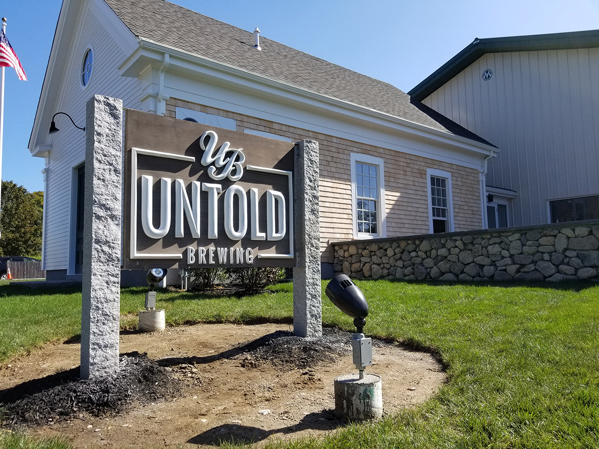 Untold Brewing scituate brewery open