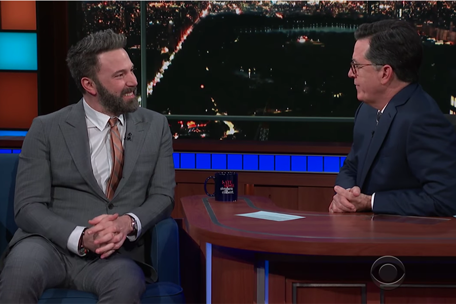 Ben Affleck Stephen Colbert