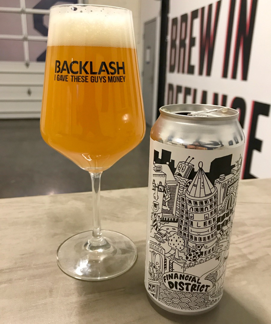 Financial District by Backlash Beer