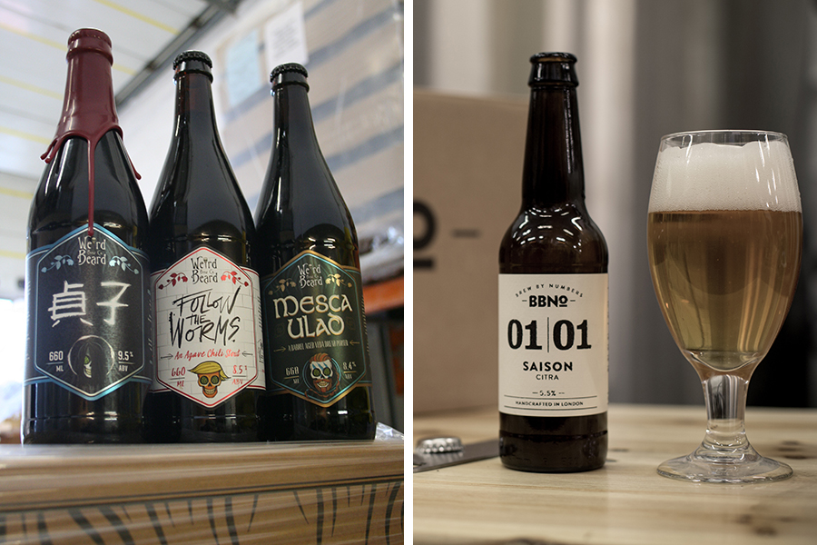 Weird Beard and Brew By Numbers are two U.K. craft breweries featured in British Beer Company's new Fab Four program