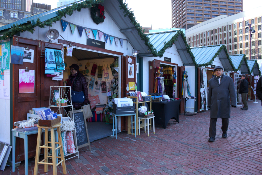 Boston Winter in City Hall Plaza Is Back and Better Than Ever