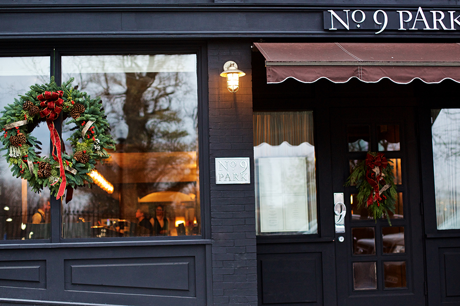 No. 9 Park decked out for its annual holiday lunch series