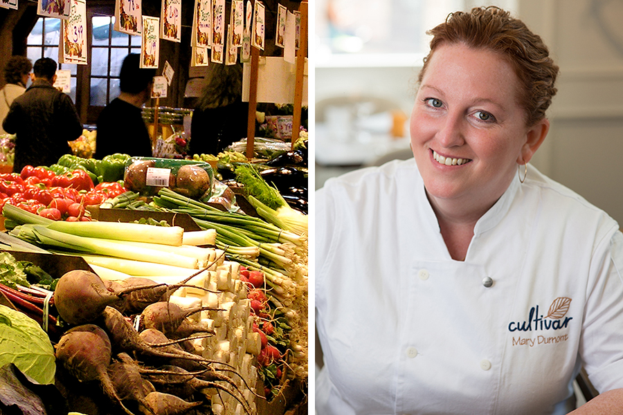 Wilson Farms is a favorite shopping location for chef Mary Dumont