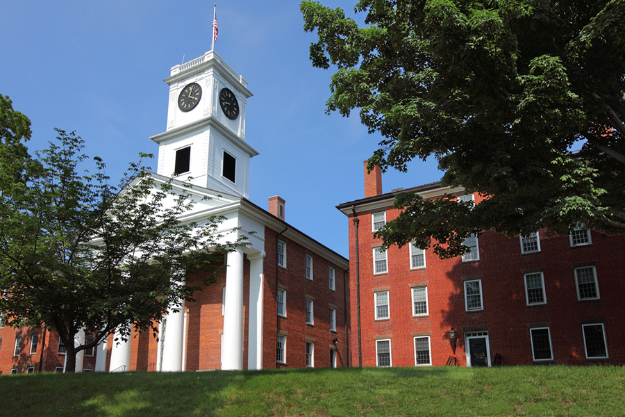 The Amherst College campus