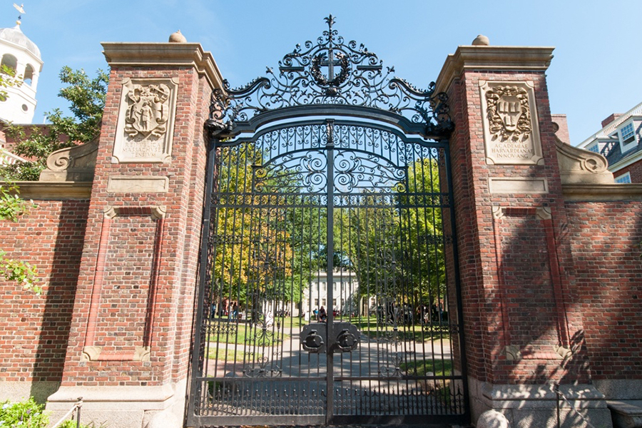 Harvard gate