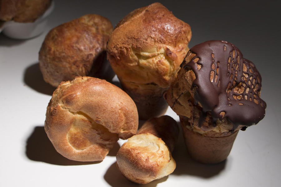 The Popover Lady is now open at the Boston Public Market