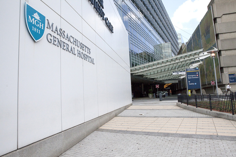 The Massachusetts General Hospital sign