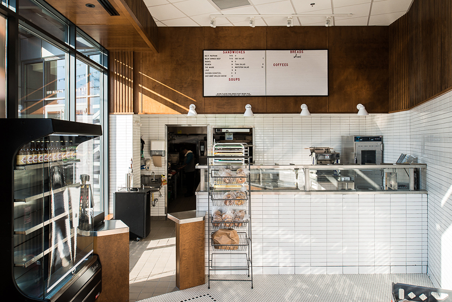 The takeout deli at Our Fathers Delicatessen