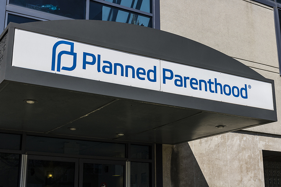 A Planned Parenthood sign