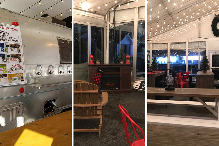 The Uber Lodge and the Wachusett Brew Yard at Boston Winter