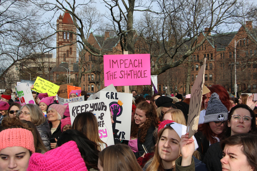 Women's March 2018 Cambridge