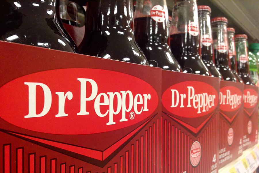 Dr Pepper bottles 