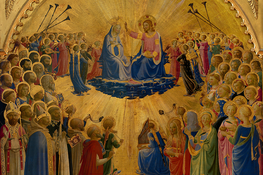 An Italian Renaissaince painting depicting Jesus Christ