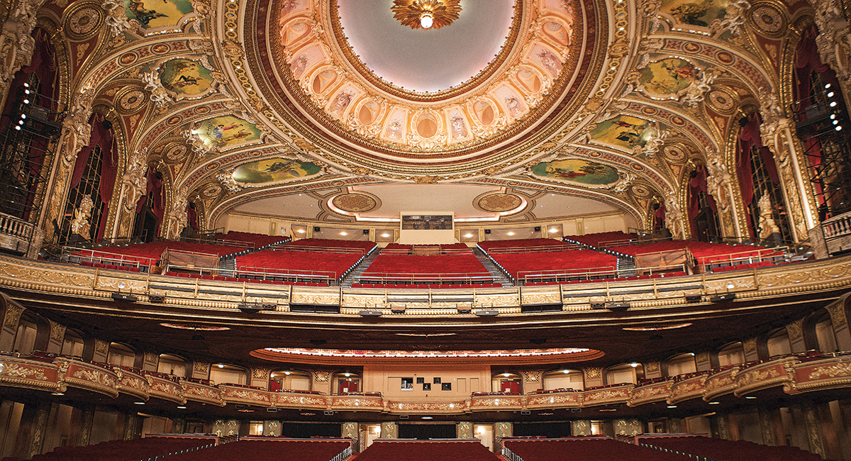 boston opera house view from my seat
