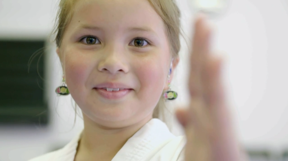 Born Deaf in Both Ears, 8YearOld Elle Enjoys Life with Cochlear