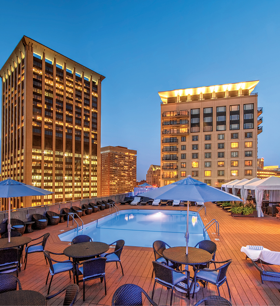 boston seaport hotels with pool