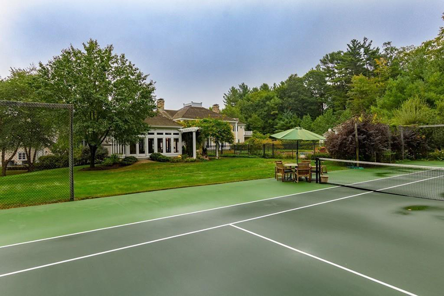 Five Mansions for Sale with Tennis Courts