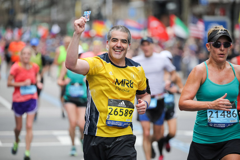 Then and Now A Visual History of John Hancock and the Boston Marathon