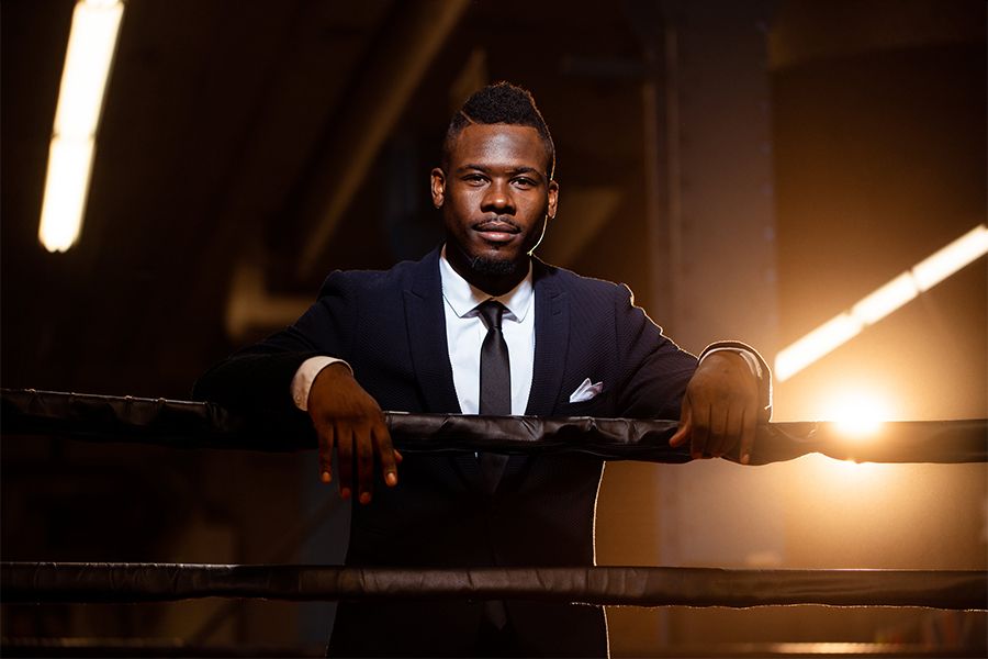 Things to do Boston Man in the Ring huntington theater