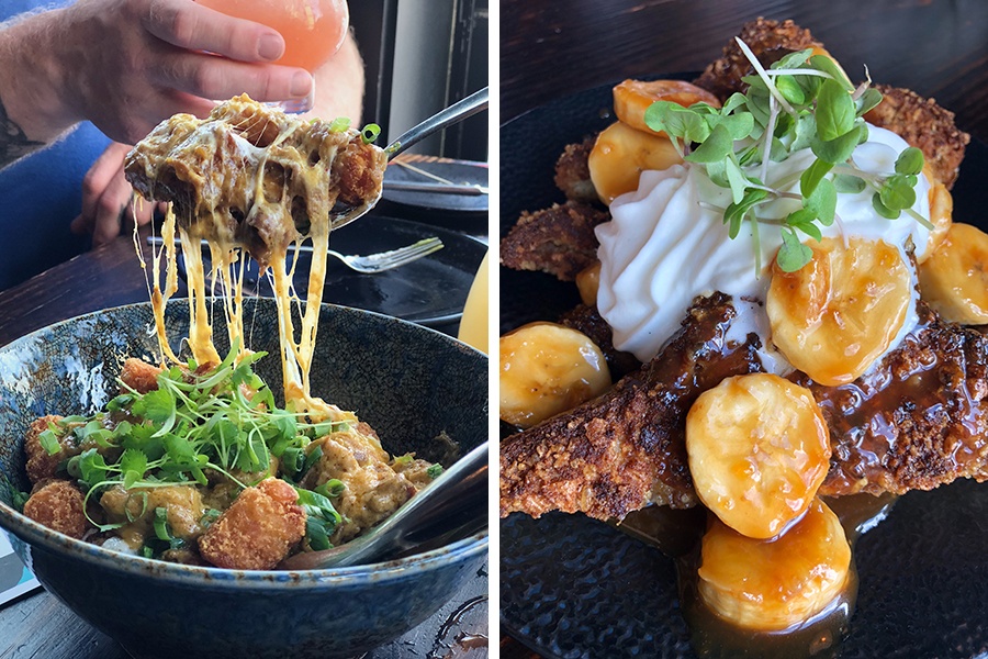 Tater tot poutine and French toast are on the new brunch menu at Fat Baby