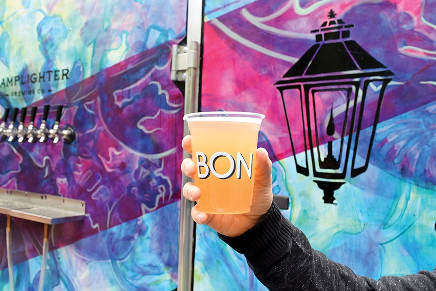 Lamplighter Brewing Co. and Bon Me have a new shandy available at the Central Flea Beer Garden