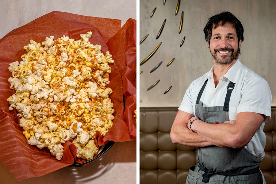 Chef Ken Oringer has created pah Thai popcorn for Showplace Icon Boston in June