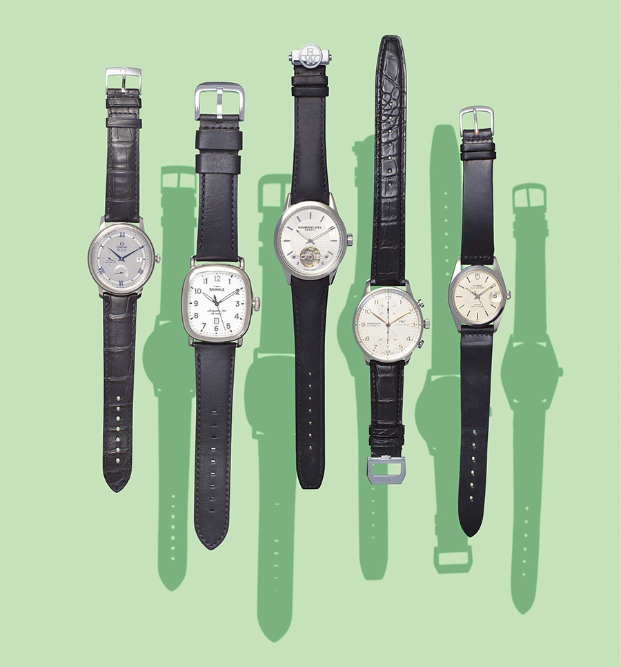 Time Honored: Five Classic Watches with Leather Straps