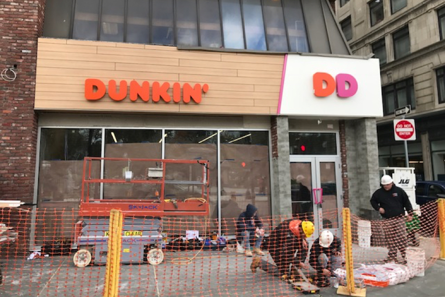 dunkin donuts in boston