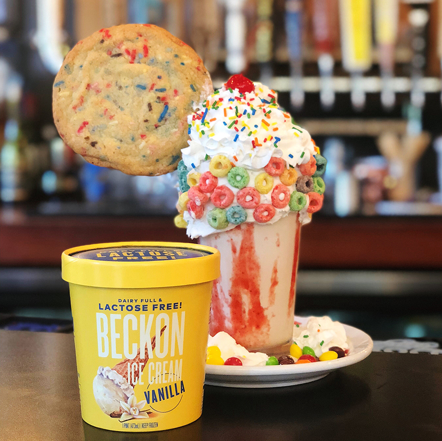 Boston Burger Co. and Beckon Ice Cream limited-edition lactose-free Freak Frappe