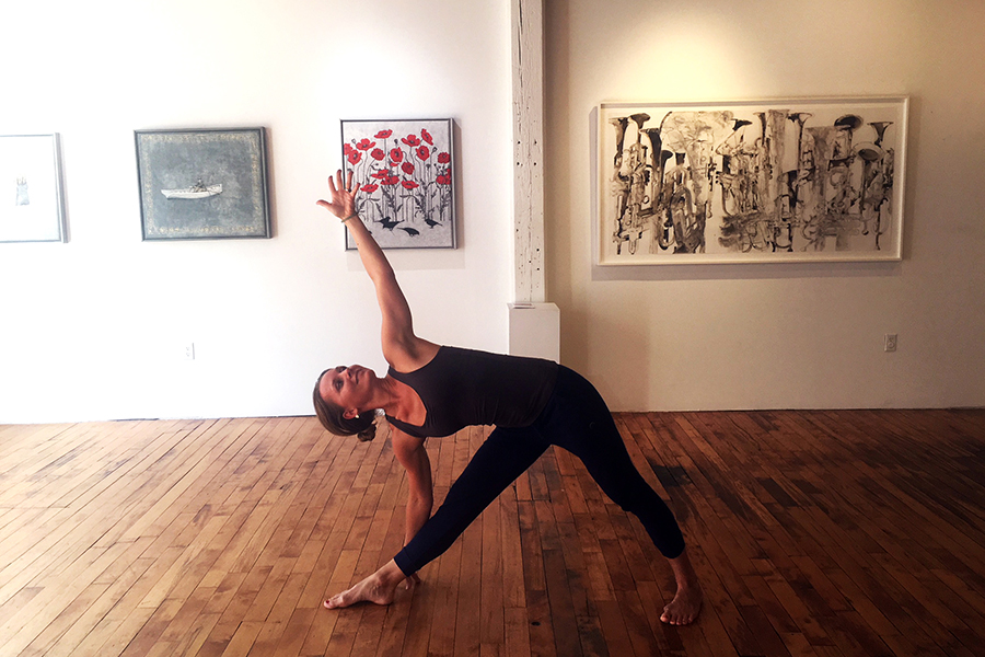 fall fitness SOWA Market yoga