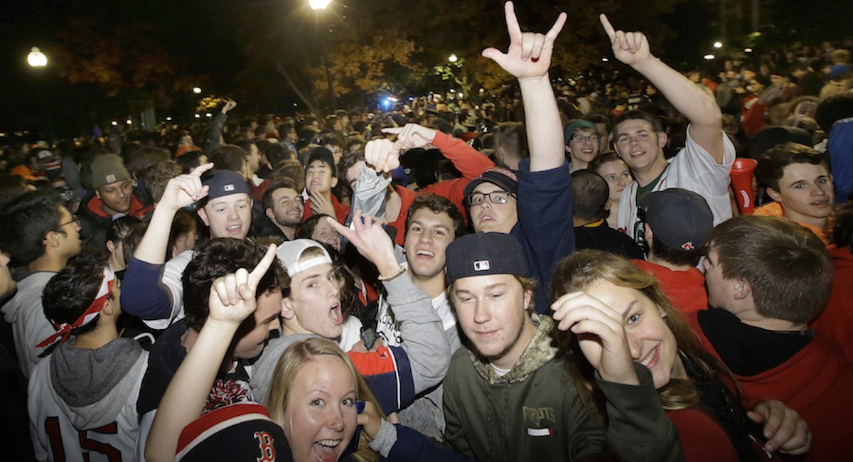 Red Sox Parade Celebrates World Series Win, BU Today