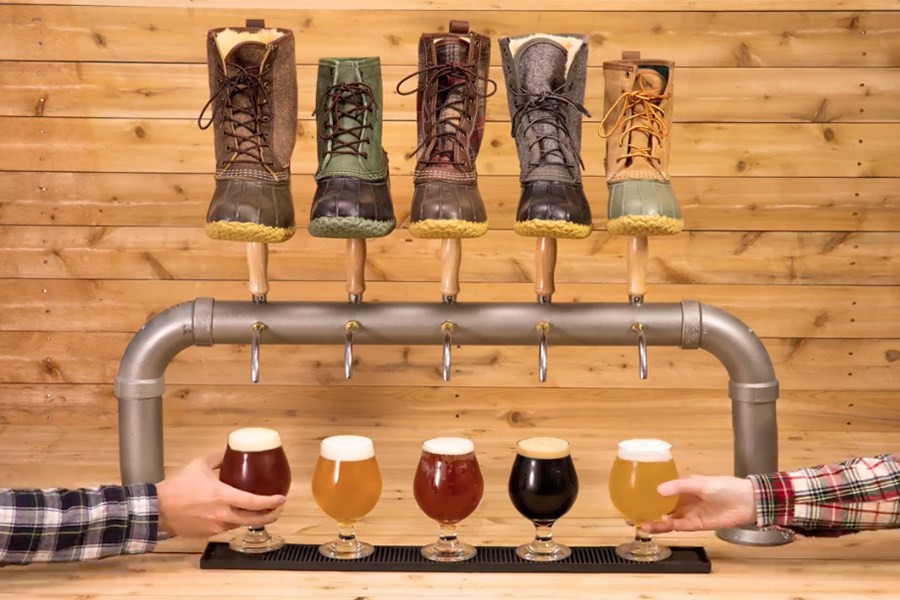 L.L. Bean 2018 beer collaboration promo video