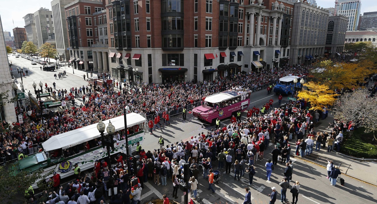 cue the duck boats! the 2018 red sox victory parade is