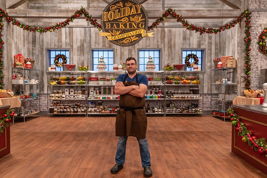 Mass. local Douglas Phillips is competing on the Food Network's "Holiday Baking Championship" this season