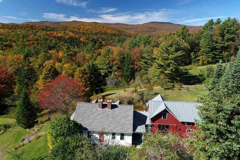 On the Market: A Hillside Farmhouse in Vermont