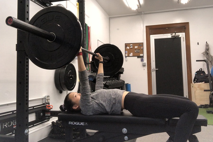 how to barbell bench press