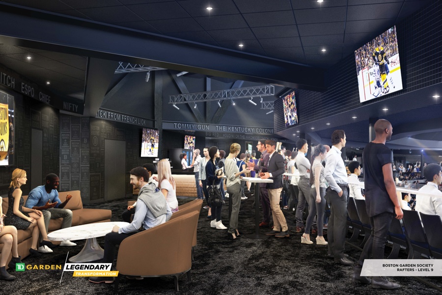 TD Garden renovation rendering