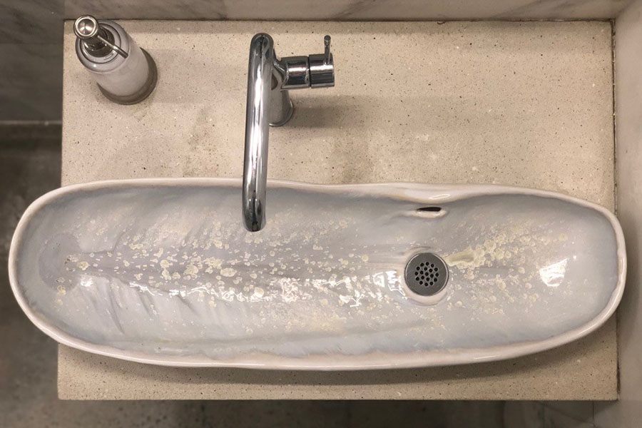 Bathroom sink by AE Ceramics for Eventide Fenway