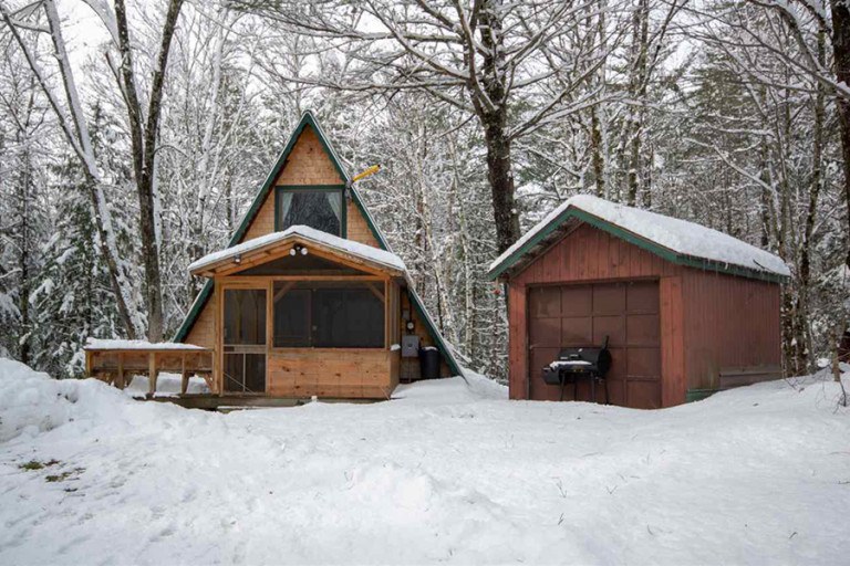 On the Market: A Cute Little A-Frame in Vermont