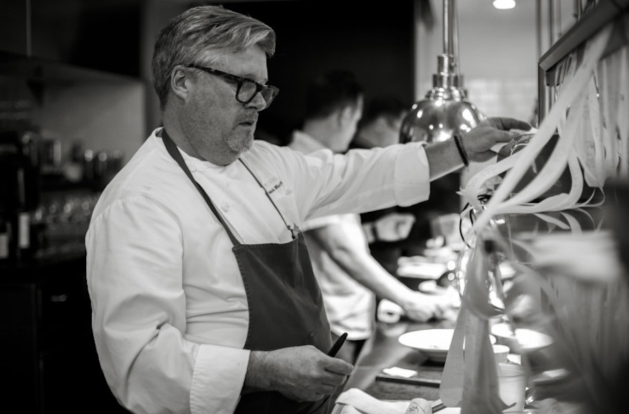 Chef Frank McClelland at L'Espalier